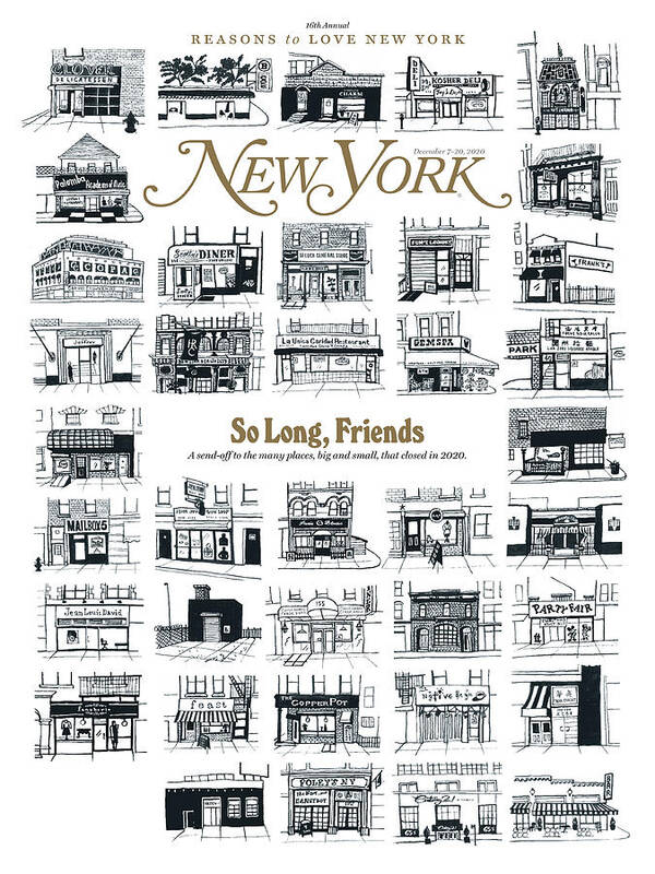 New York City Poster featuring the digital art Reasons to Love New York 2020 by Jeanne Verdoux