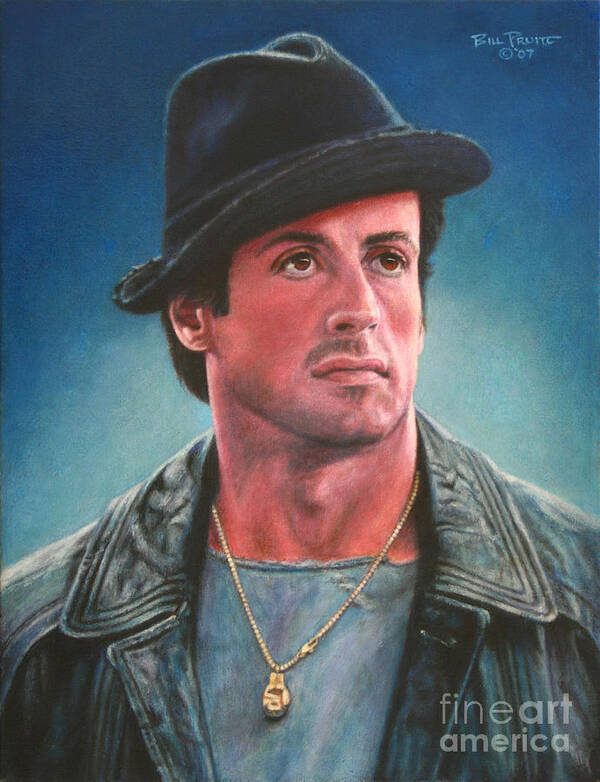 Rocky Balboa Portrait Poster