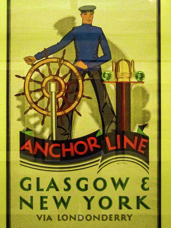 Glasgow Poster featuring the photograph Sailing to by James Canning