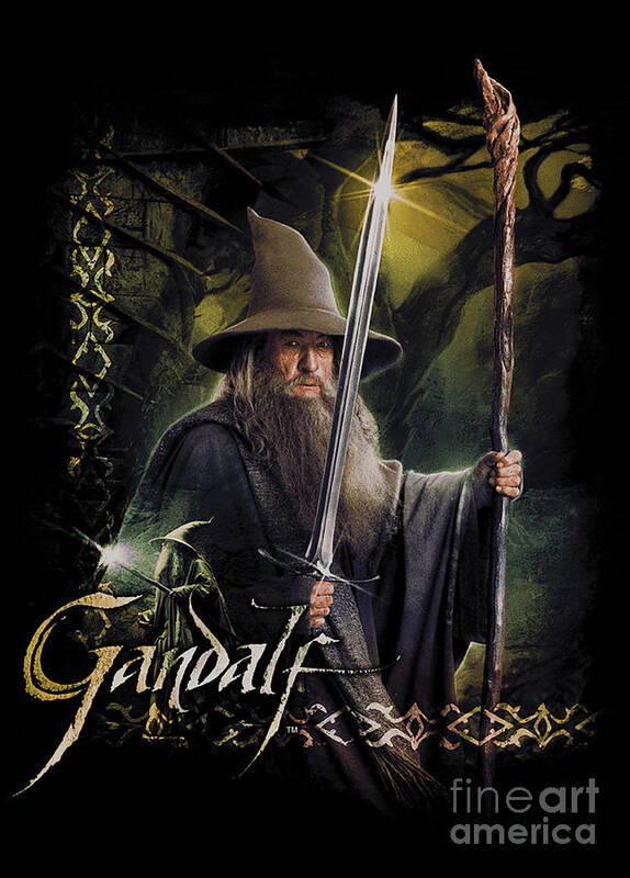 Poster The Lord of the Rings - Gandalf and Glamdring | Wall Art, Gifts &  Merchandise | Abposters.com