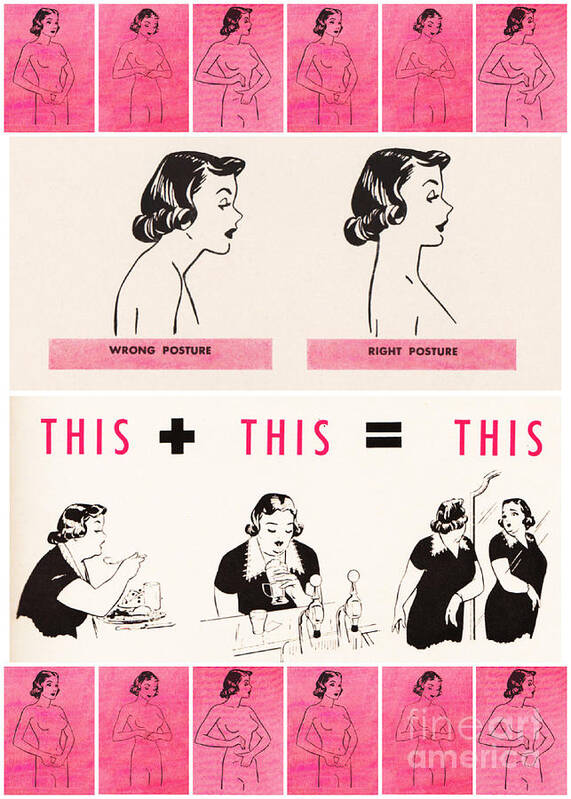 Dieting Poster featuring the mixed media This Equals That by Sally Edelstein
