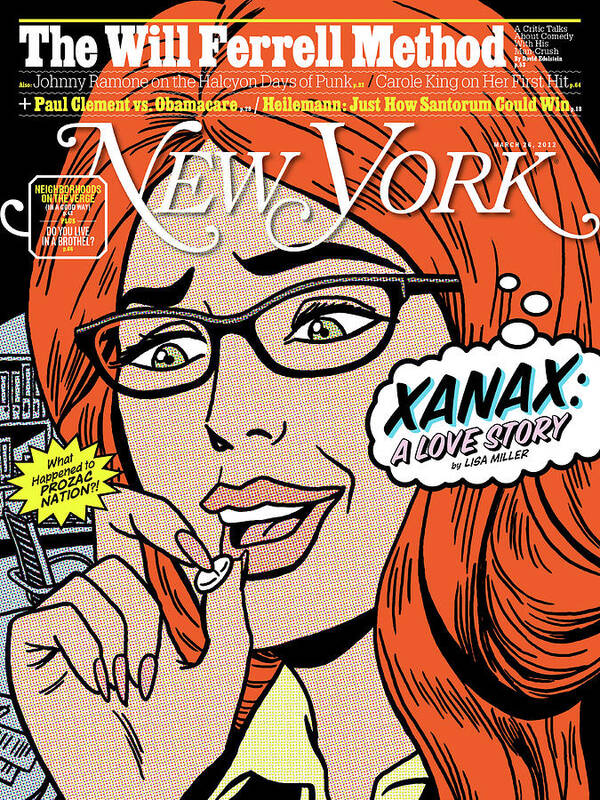 Artist Poster featuring the digital art Xanax, A Love Story by Ward Sutton