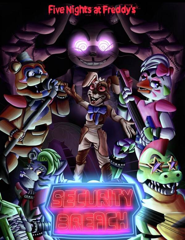 Five Nights At Freddy's Poster Fnaf Cooming Son Canvas Poster –