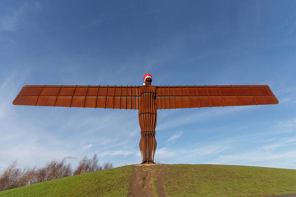 Angel Poster featuring the photograph Angel of the North 1 by Steev Stamford