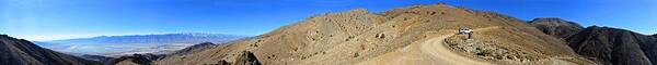 Desert Poster featuring the photograph Cerro Gordo Mountain 360-degree Panorama November 17 2014 by Brian Lockett