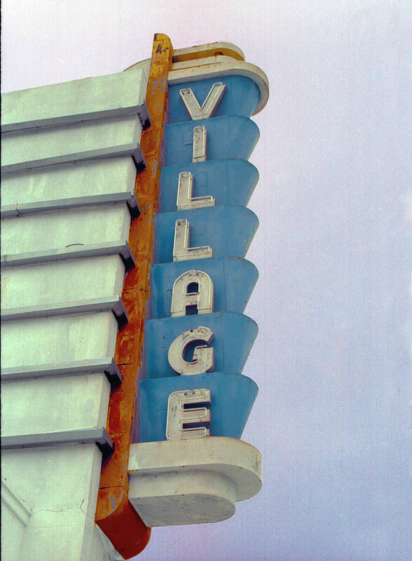 Village Poster featuring the photograph Art Deco Village by Matthew Bamberg
