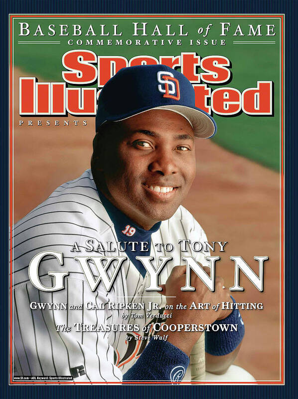 Peoria Sports Complex Poster featuring the photograph San Diego Padres Tony Gwynn Sports Illustrated Cover by Sports Illustrated