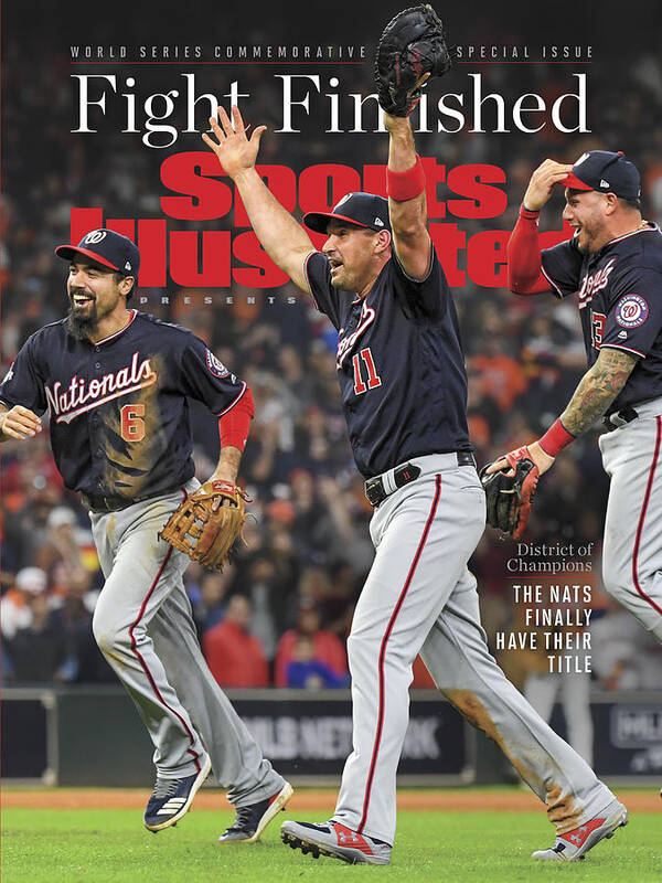 Championship Poster featuring the photograph Washington Nationals, 2019 World Series Champions Sports Illustrated Cover by Sports Illustrated