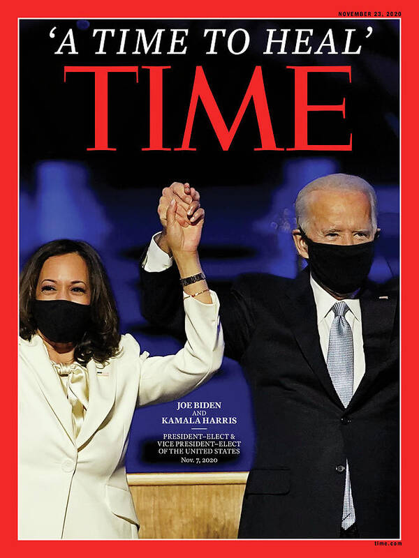 President Elect Biden Poster featuring the photograph A Time To Heal by Time