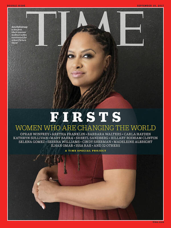 Ava Duvernay Poster featuring the photograph Firsts - Women Who Are Changing the World, Ava Duvernay by Photograph by Luisa Dorr for TIME