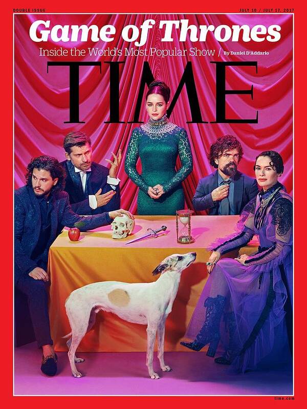 Game Of Thrones Poster featuring the photograph Game of Thrones by Photo-composite by Miles Aldridge for TIME