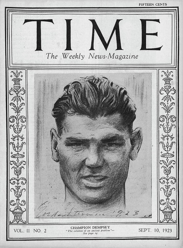 Sports Poster featuring the photograph Jack Dempsey by Gordon Stevenson