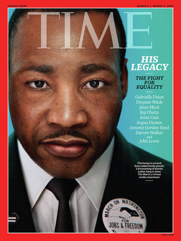 Civil Rights Poster featuring the photograph Martin Luther King, Jr. by Portrait for TIME by Hank Willis Thomas and Digital Domain