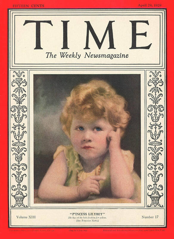 Princess Elizabeth Poster featuring the photograph Princess Elizabeth, 1929 by Time