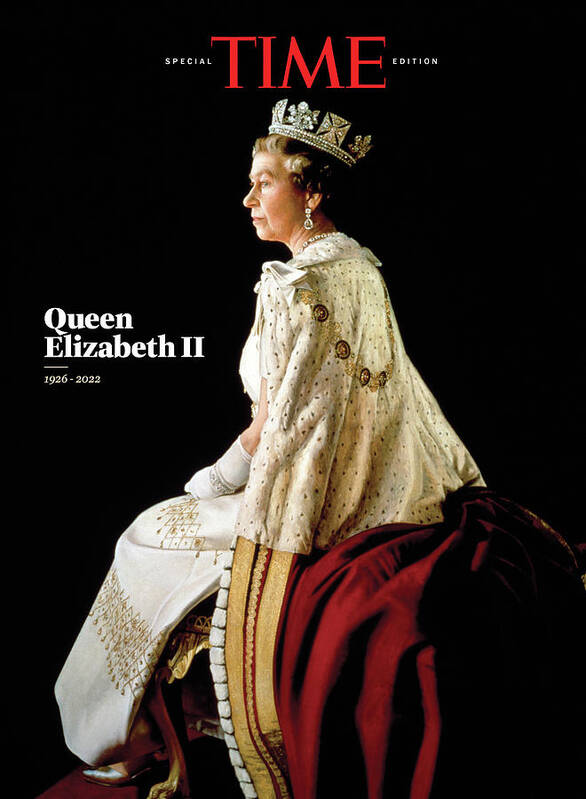 Queen Elizabeth Poster featuring the photograph Queen Elizabeth II Commemorative Issue by Richard Stone - Camera Press-Redux