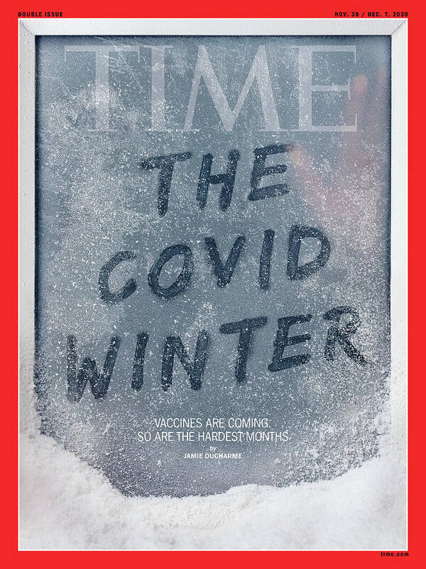 Covid Poster featuring the photograph The COVID Winter by Photo-illustration by Sean Freeman and Eve Steben for TIME