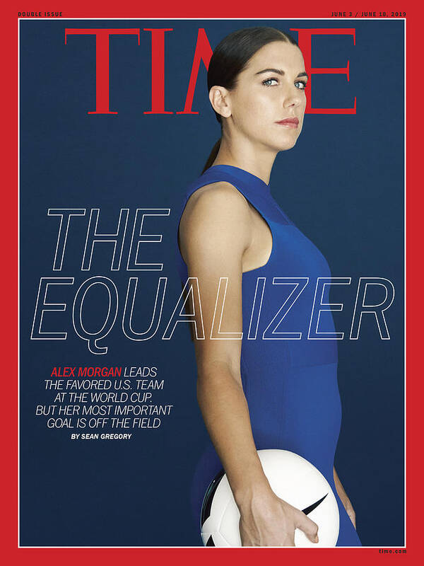 Alex Morgan Poster featuring the photograph The Equalizer - Alex Morgan by Photograph by Erik Madigan Heck for TIME