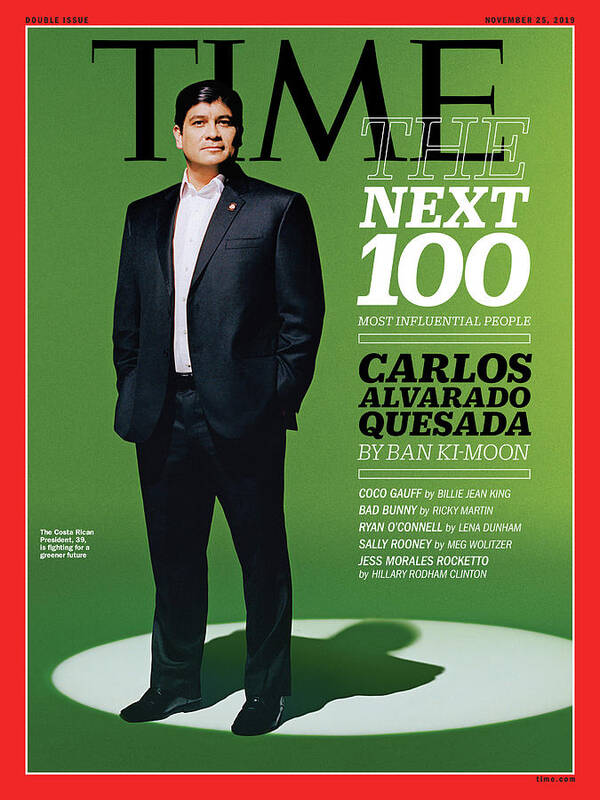 Time Poster featuring the photograph The Next 100 Most Influential People - Carols Alavarado Quesada by Photograph by Scandebergs for TIME