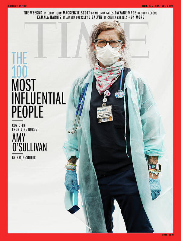 Time 100 Most Influential People Poster featuring the photograph TIME 100 - Amy O'Sullivan by Photograph by Paola Kudacki for TIME