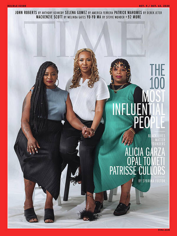 Time 100 Most Influential People Poster featuring the photograph TIME 100 - BLM Women by Photograph by Kayla Reefer for TIME