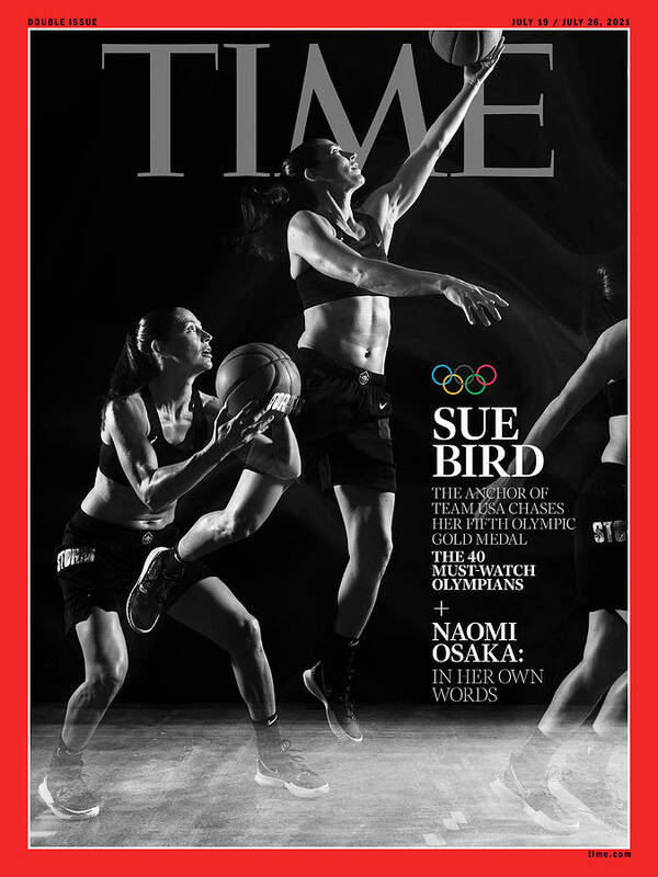 2020 Olympics Poster featuring the photograph Tokyo Olympics 2021 - Sue Bird by Photograph by Paola Kudacki for TIME