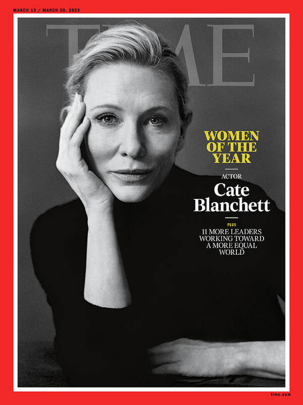 Women Of The Year Poster featuring the photograph Women of the Year 2023 - Cate Blanchett by Photograph by Yana Yatsuk for TIME