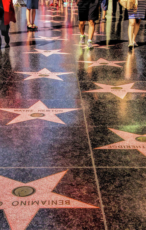 Hollywood Poster featuring the painting Hollywood Walk of Fame by Christopher Arndt