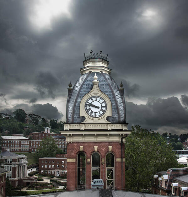 Woodburn Hall Poster featuring the photograph Woodburn Stands Alone #1 by Jacki Marino