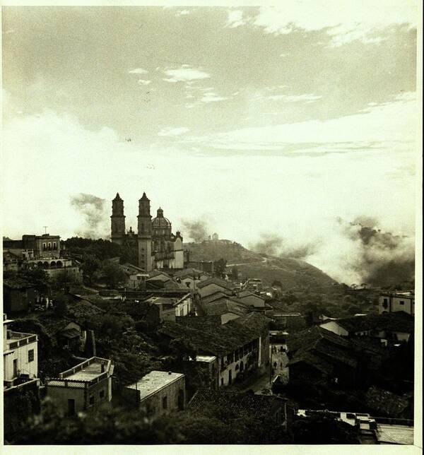 Outdoors Poster featuring the photograph A Town In Mexico by Fredrich Baker