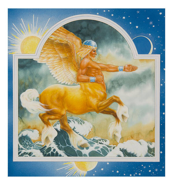 Fairy Tale Poster featuring the painting East of the Sun West of the Moon by Lynn Bywaters