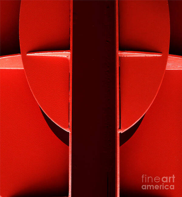 Newel Hunter Poster featuring the photograph Red by Newel Hunter