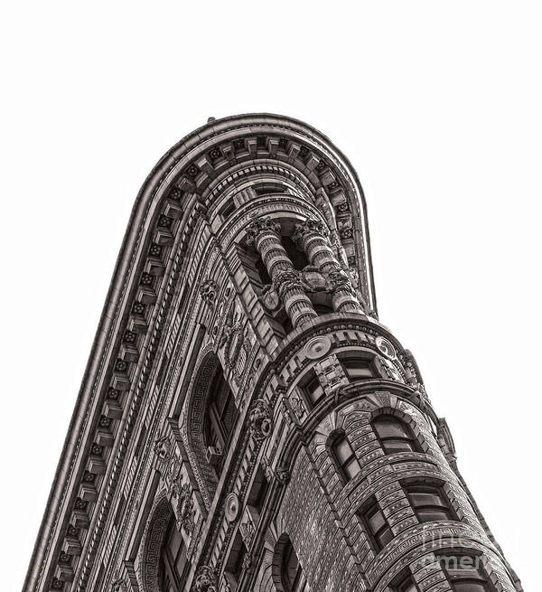 Architecture Poster featuring the photograph The Flatiron by Sebastian Mathews Szewczyk