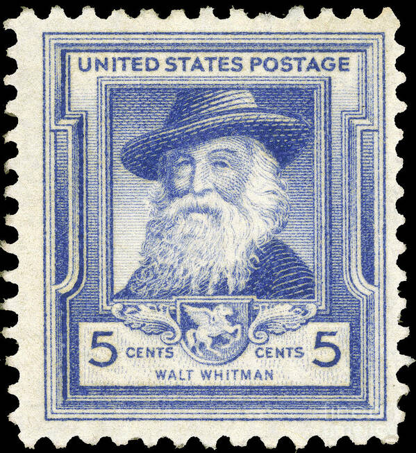 1940 Poster featuring the photograph Walt Whitman (1819-1892) #4 by Granger