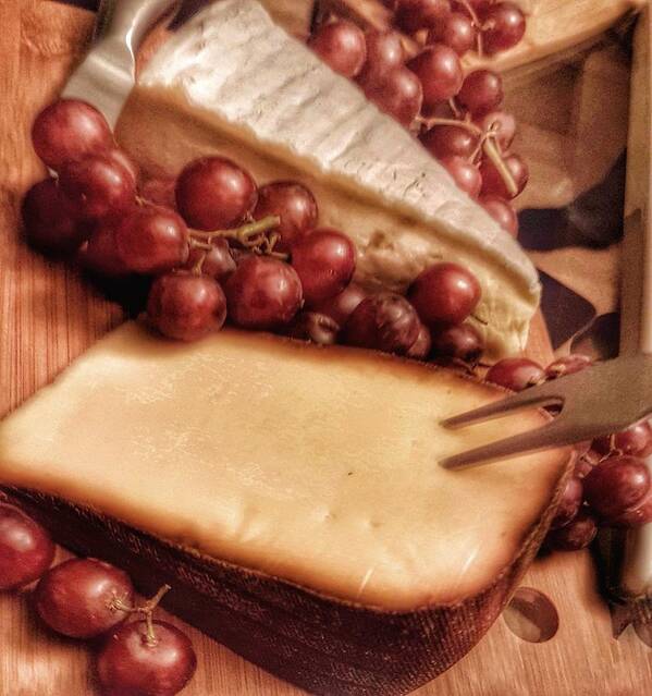Cheese Poster featuring the photograph Appetizer by Nadia Seme