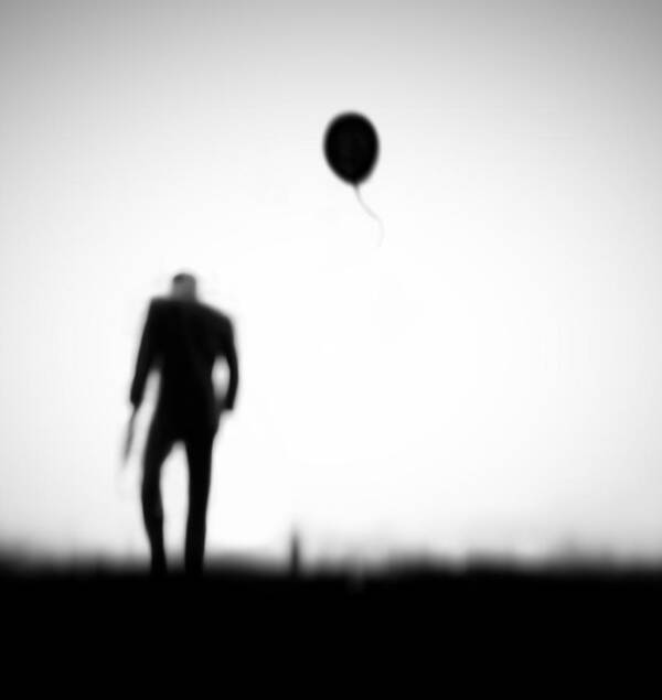 Balloon Poster featuring the photograph One Last Chance by Hengki Lee