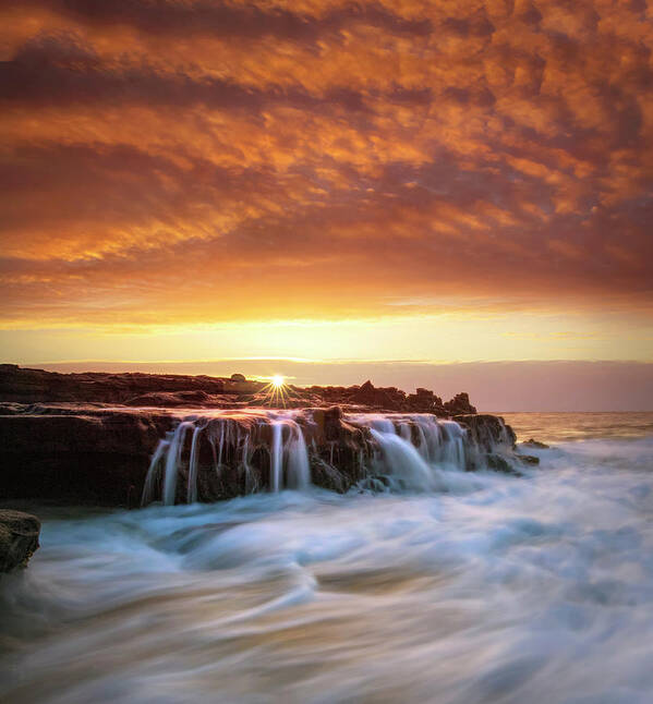  Poster featuring the photograph Symphony Of The Sky and Sea by Micah Roemmling