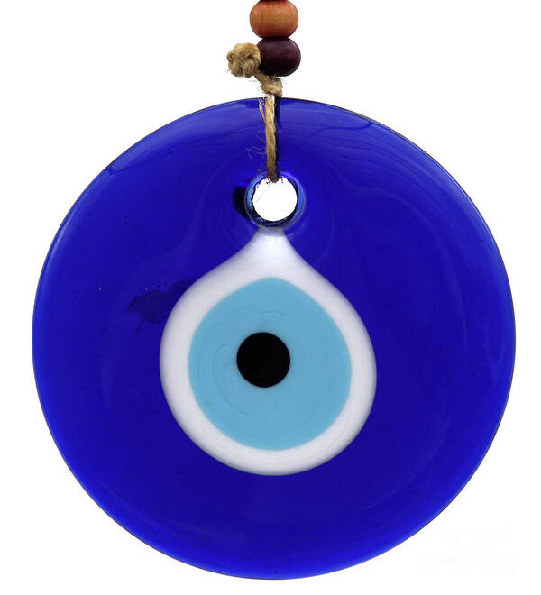 Eye Poster featuring the photograph The Eye against Evil Eye by Wilhelm Hufnagl