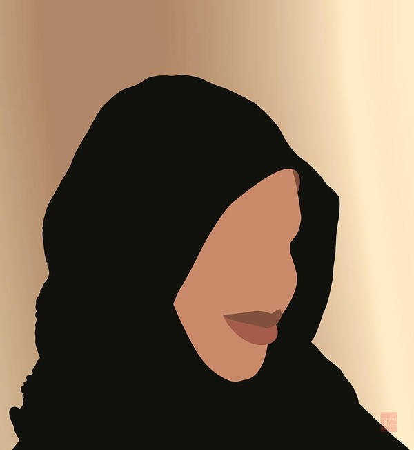 Islam Poster featuring the digital art Ukhti Smiles by Scheme Of Things Graphics