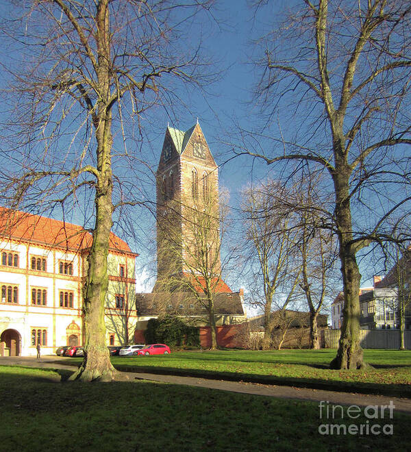 Prott Poster featuring the photograph Wismar 6 by Rudi Prott