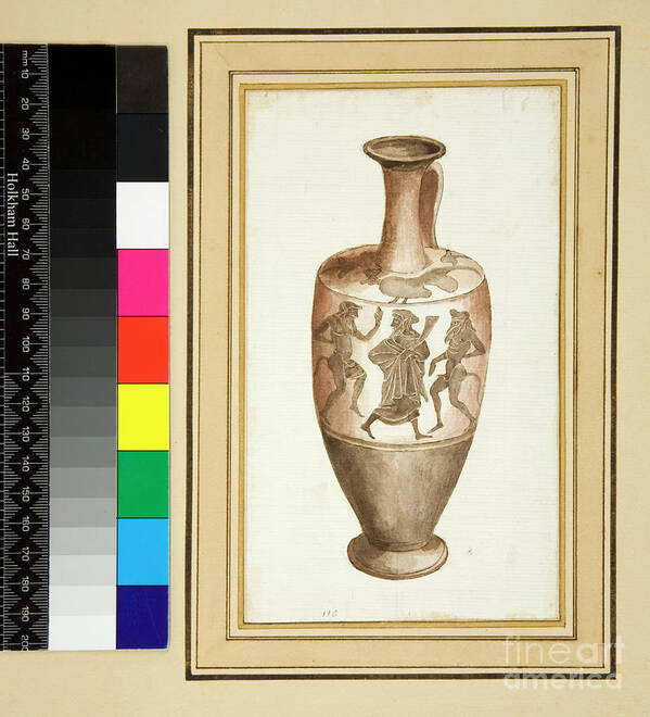 17th Century Poster featuring the painting A Vase by Pietro Santi Bartoli