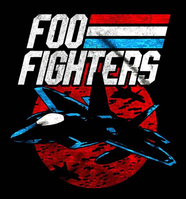 Foo Fighter Poster featuring the digital art Foo Fighter by Mardiga Lopez