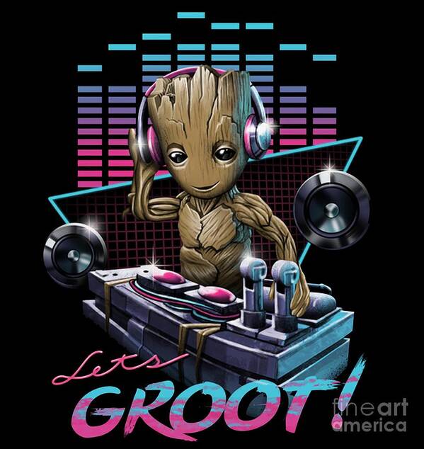 Let's Groot Poster by Elsie A Heim - Fine Art America