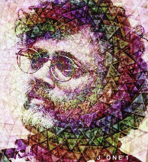 Terence Poster featuring the photograph True Hallucinations. Terence Mckenna by J U A N - O A X A C A