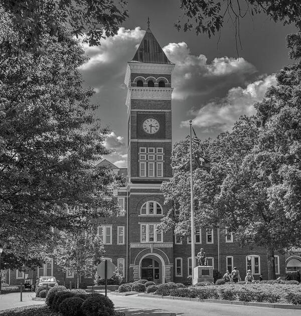 Clemson University Poster featuring the photograph Tillman Hall - Clemson University #1 by Mountain Dreams