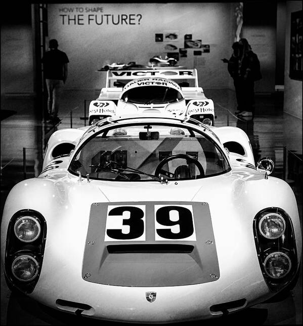 Porsche 39 Race Car Poster featuring the photograph Porsche 39 - Mike Hope by Mike-Hope