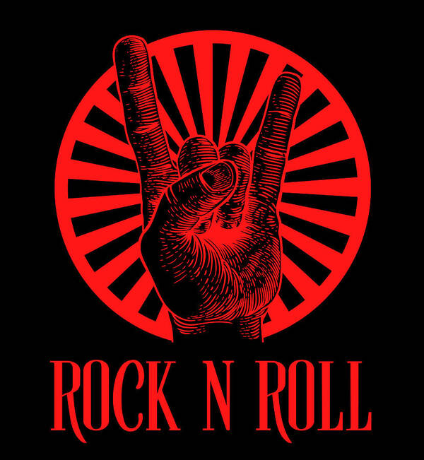 Rock Poster featuring the photograph Rock N Roll by Action