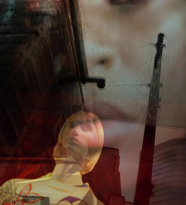 Abstract Poster featuring the photograph Truth in streets by J C
