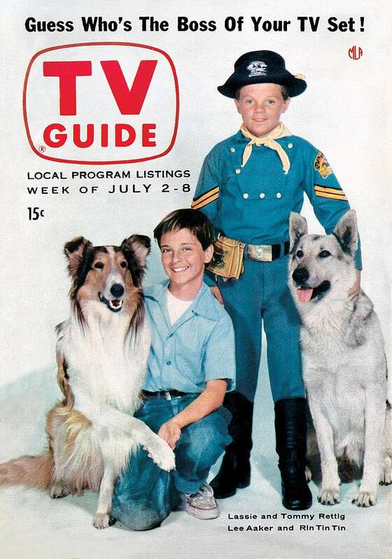 1950s Tv Poster featuring the photograph TV Guide TVGC001 H5161 by TV Guide Everett Collection