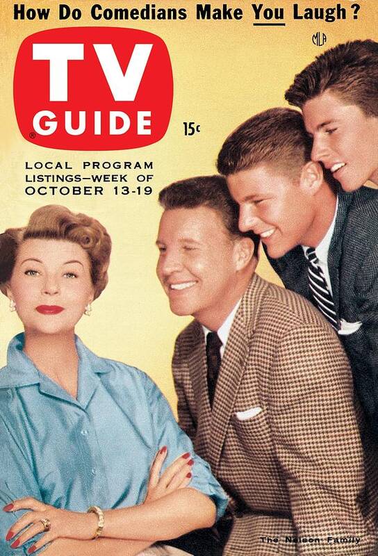 1950s Tv Poster featuring the photograph TV Guide TVGC001 H5228 by TV Guide Everett Collection