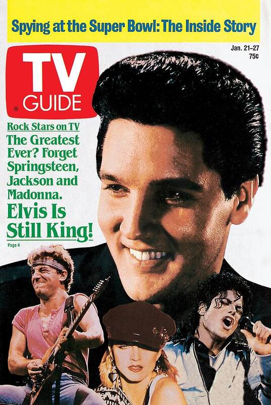 1980s Tv Poster featuring the photograph TV Guide TVGC003 H5435 by TV Guide Everett Collection